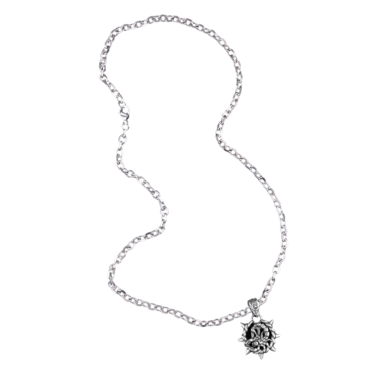Scorpio Zodiac Spike Necklace