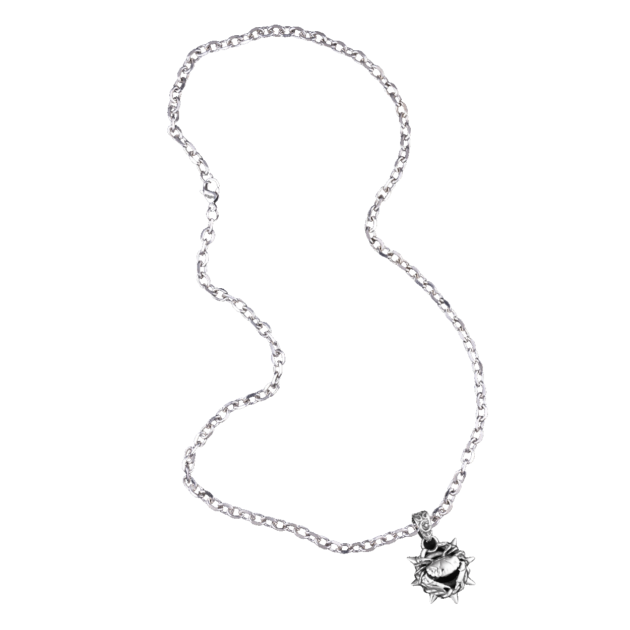 Cancer Zodiac Spike Necklace