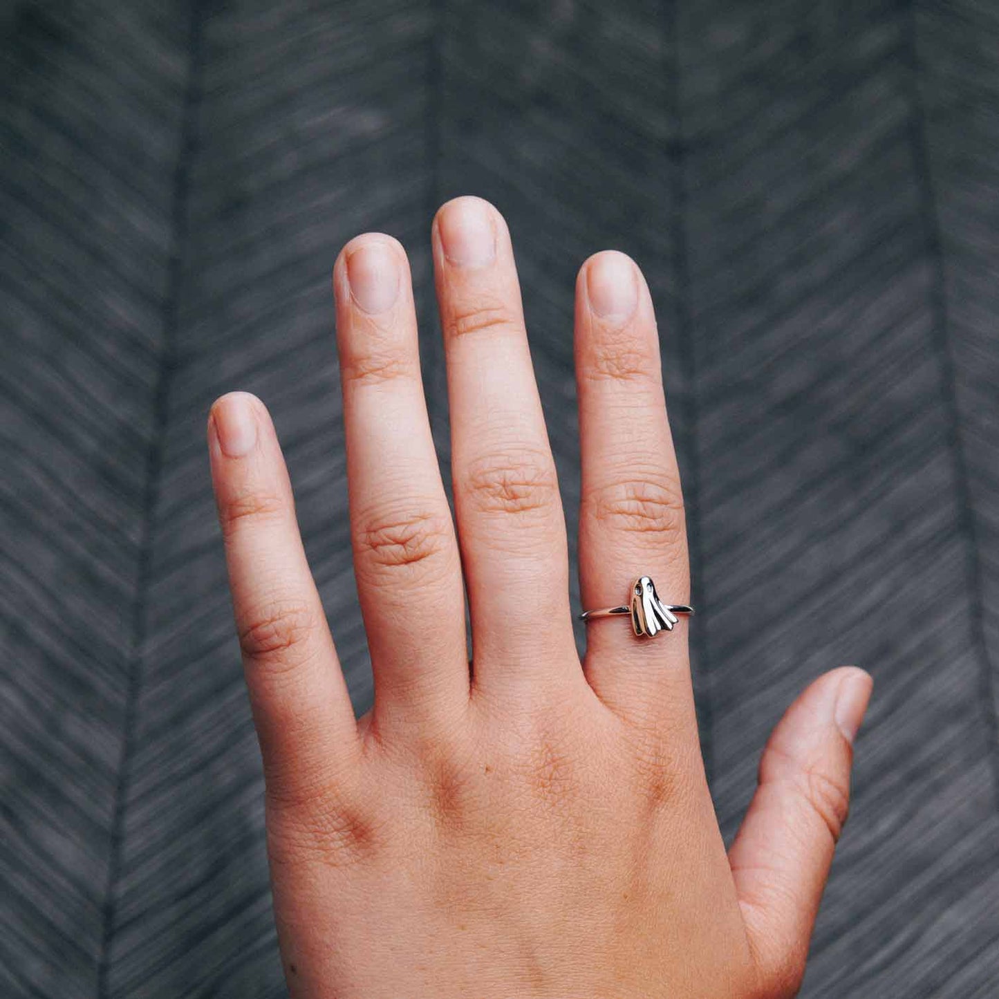 Sterling Silver Ghost Ring