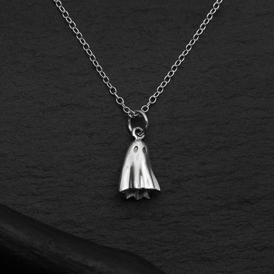 Sterling Silver Ghost Necklace
