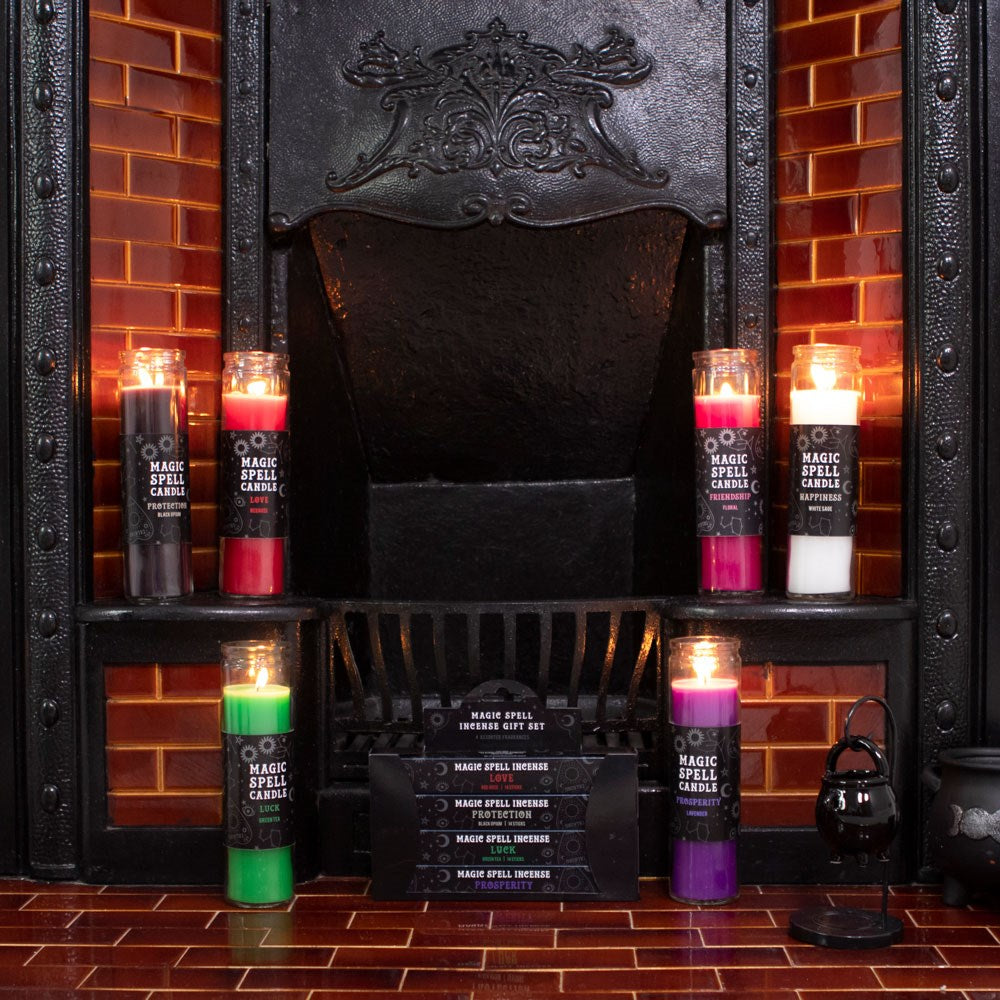 Rose Red 'Love' Spell Tube Candle