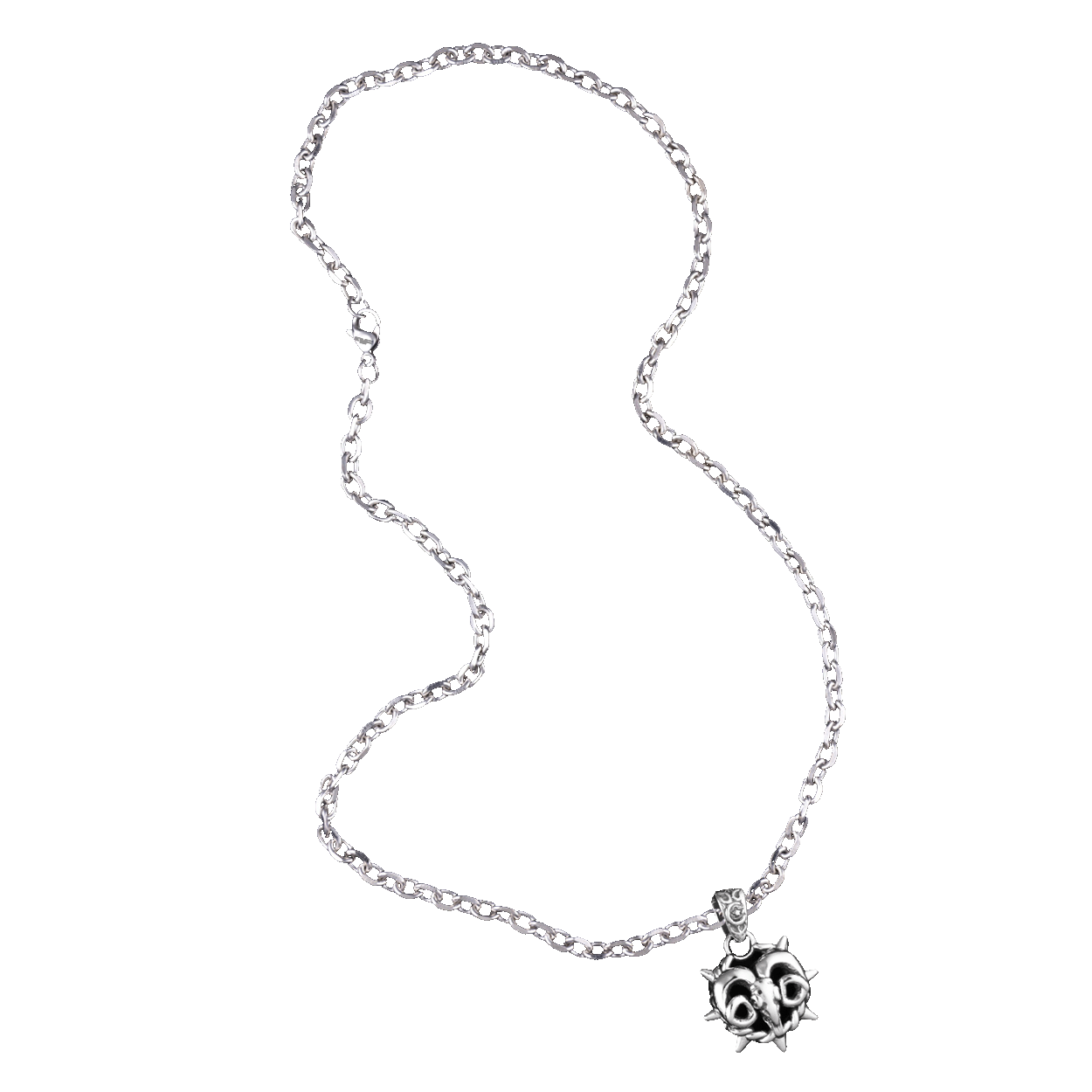 Aries Zodiac Spike Necklace
