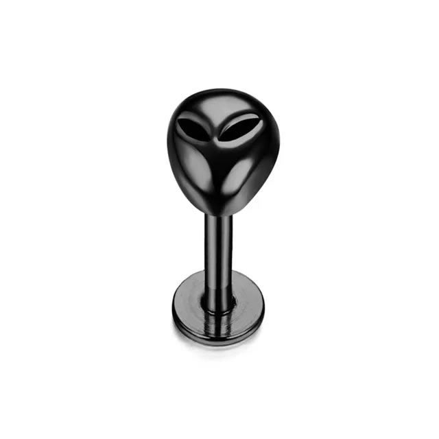 Black Alien Cartilage Stud Earring