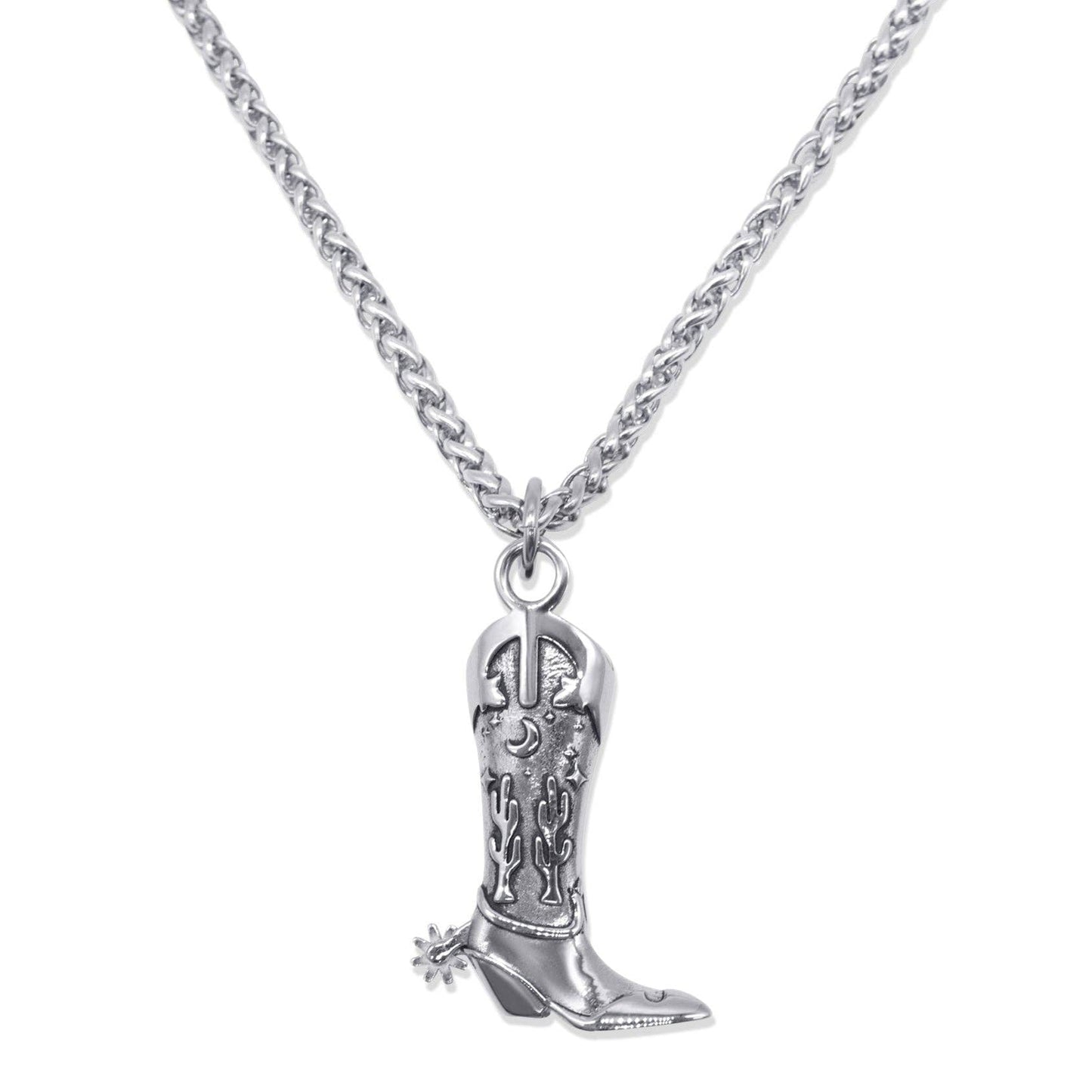 Hoedown Cowboy Boot Necklace