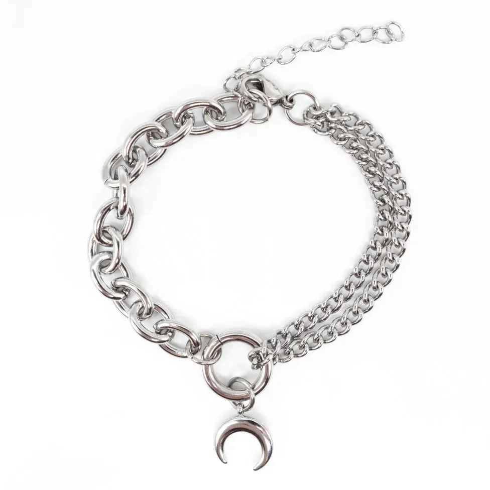 Selene Crescent Moon Bracelet
