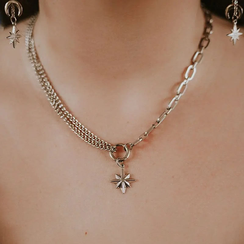Celeste North Star Necklace