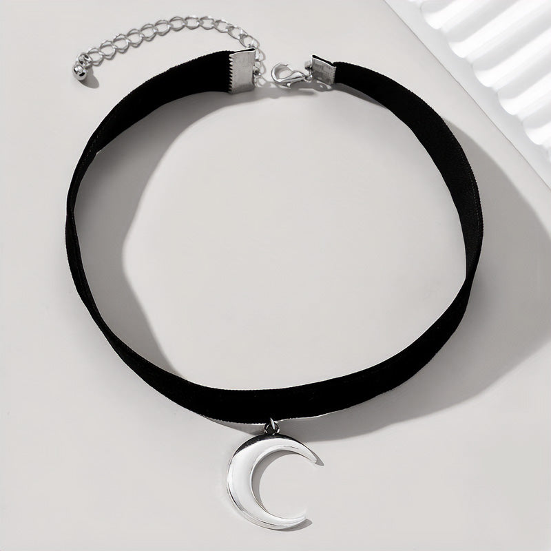 Twilight Moon Choker Necklace