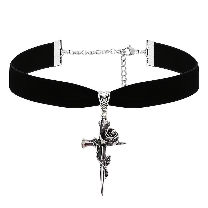 Juliet Black Choker Necklace
