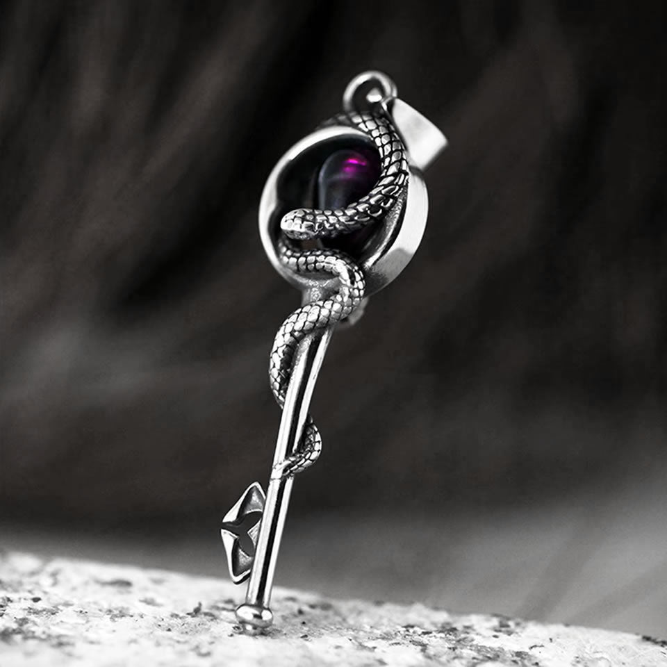 Key Snake Necklace