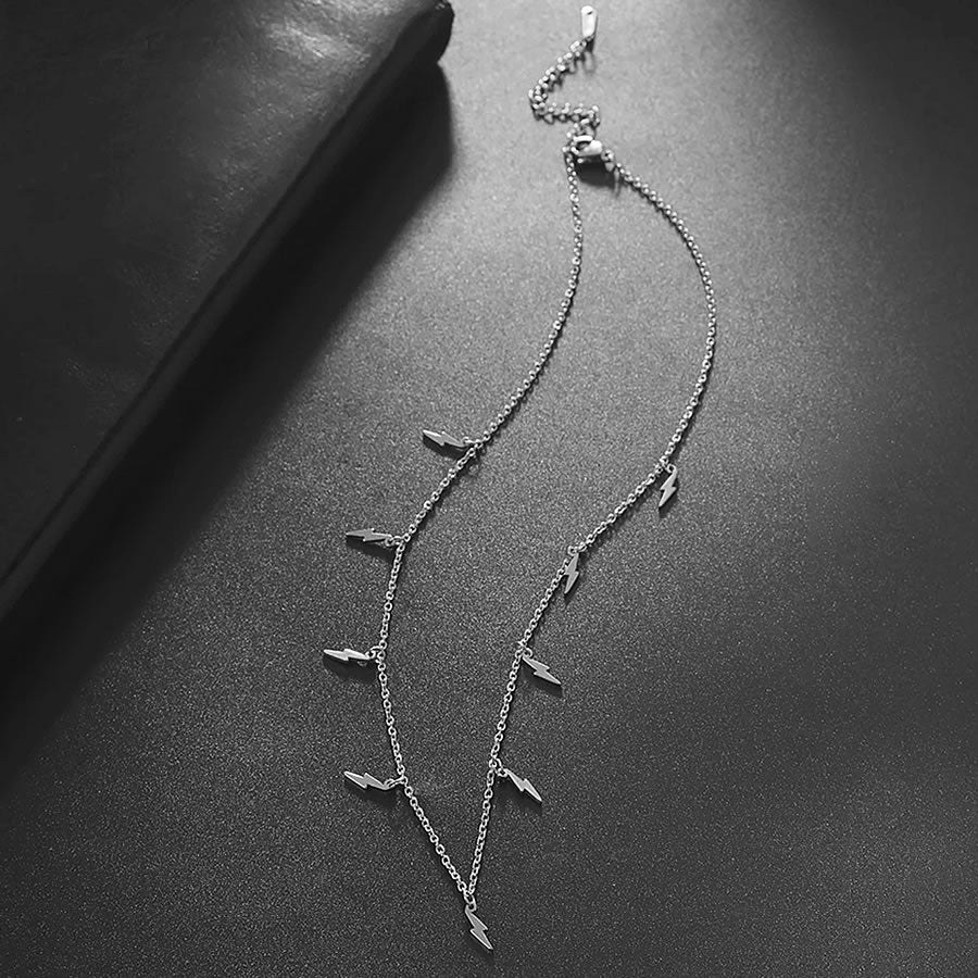 Lightning Bolt Charm Necklace