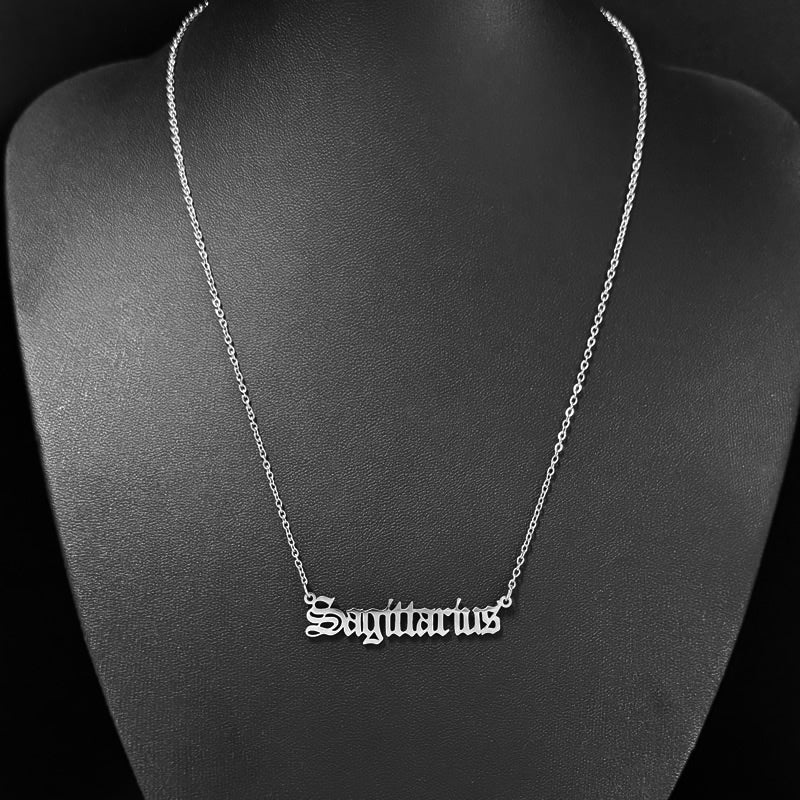 Sagittarius Zodiac Necklace