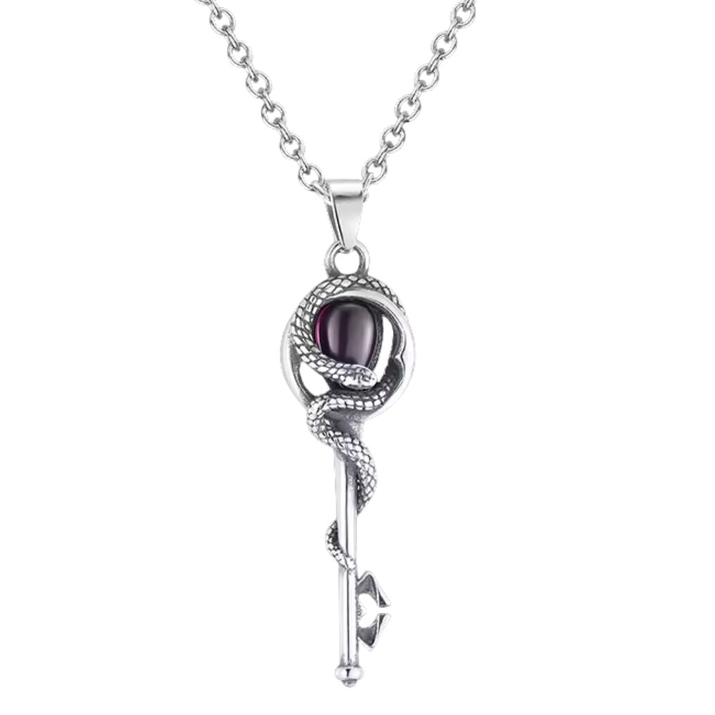 Eden Serpent Key Necklace
