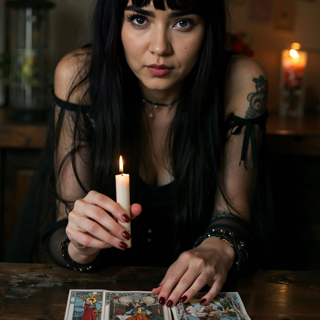 The World Tarot Card Necklace