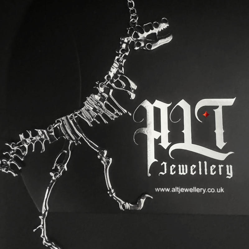 T-Rex Skeleton Necklace
