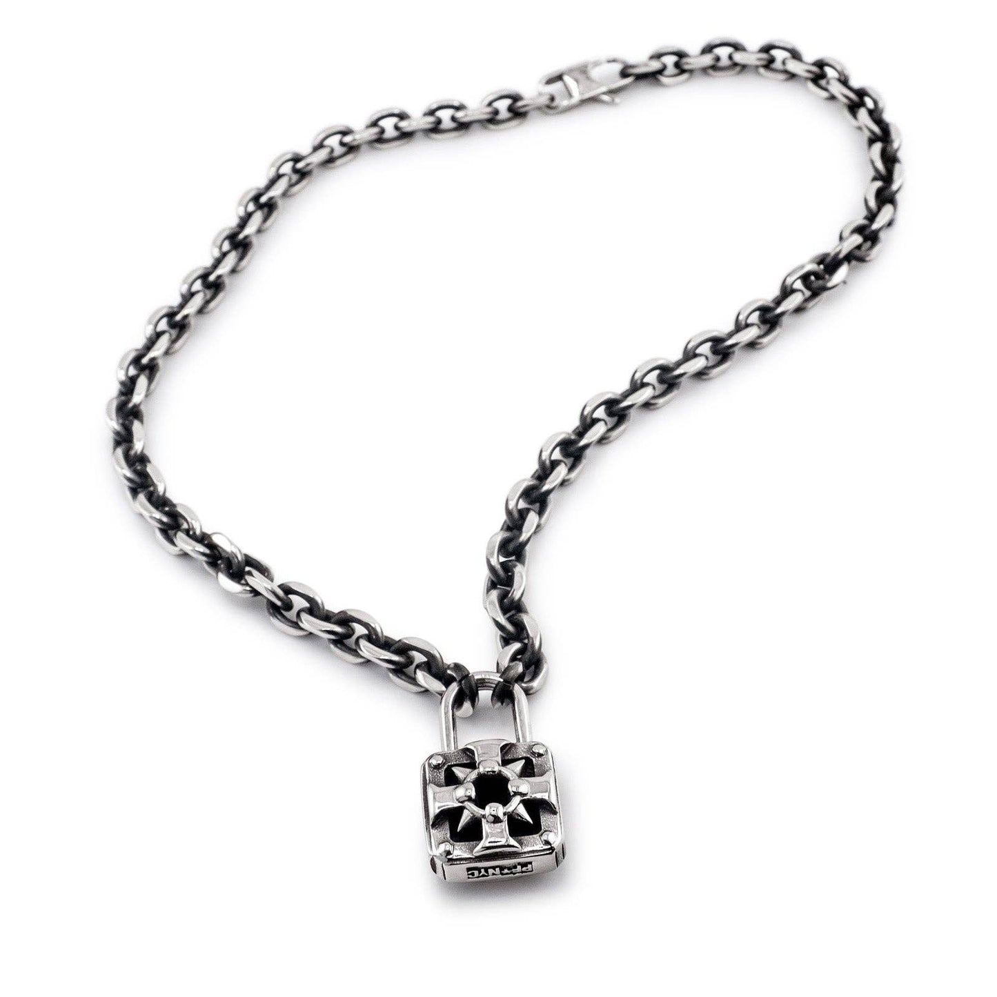 Locked Down Padlock Necklace