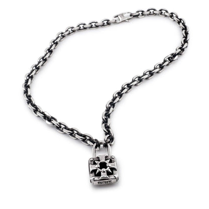 Locked Down Padlock Necklace