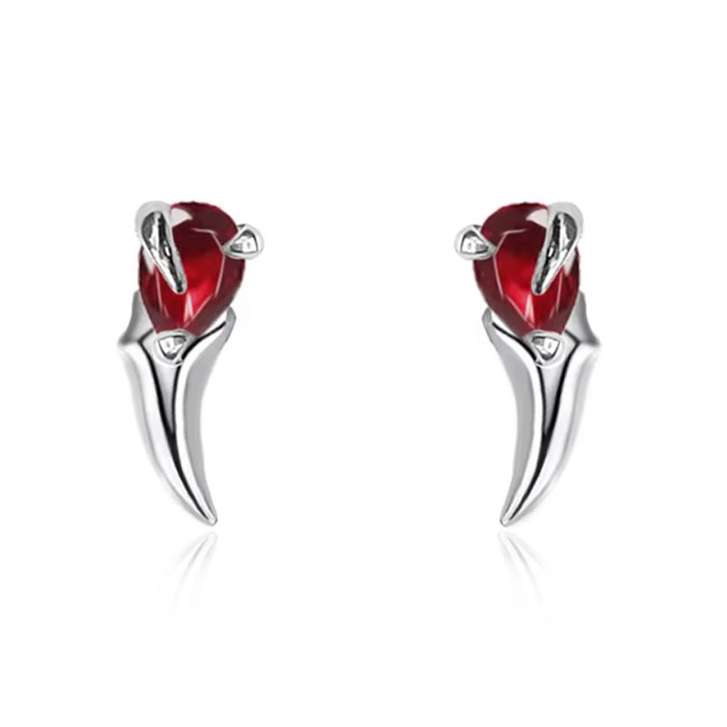 Bloodlust Fang Stud Earrings