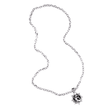 Virgo Zodiac Spike Necklace