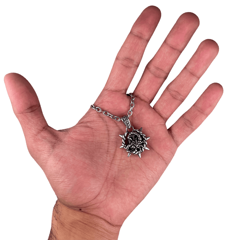Scorpio Zodiac Spike Necklace