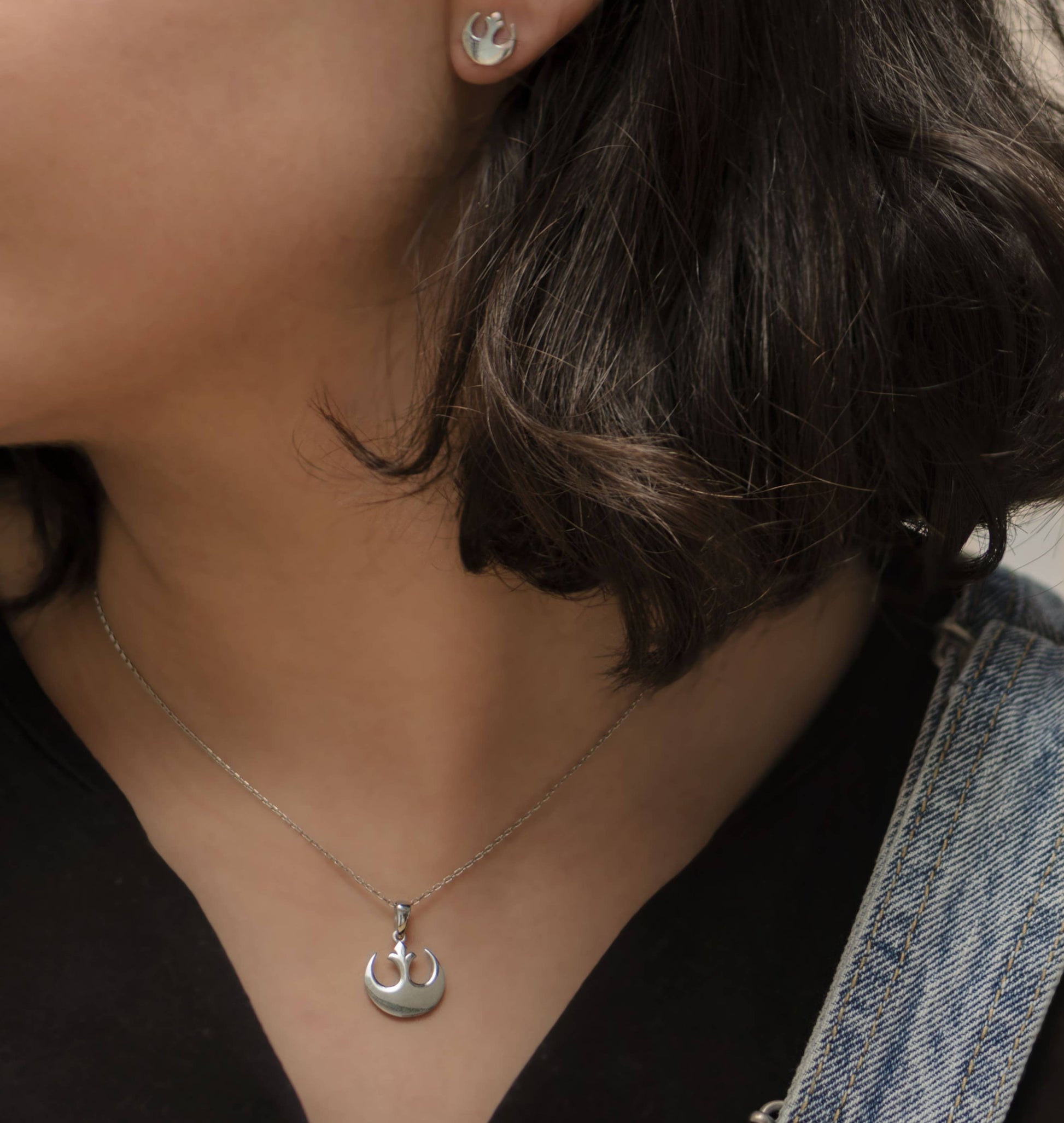 Sterling Silver Rebel Alliance Pendant