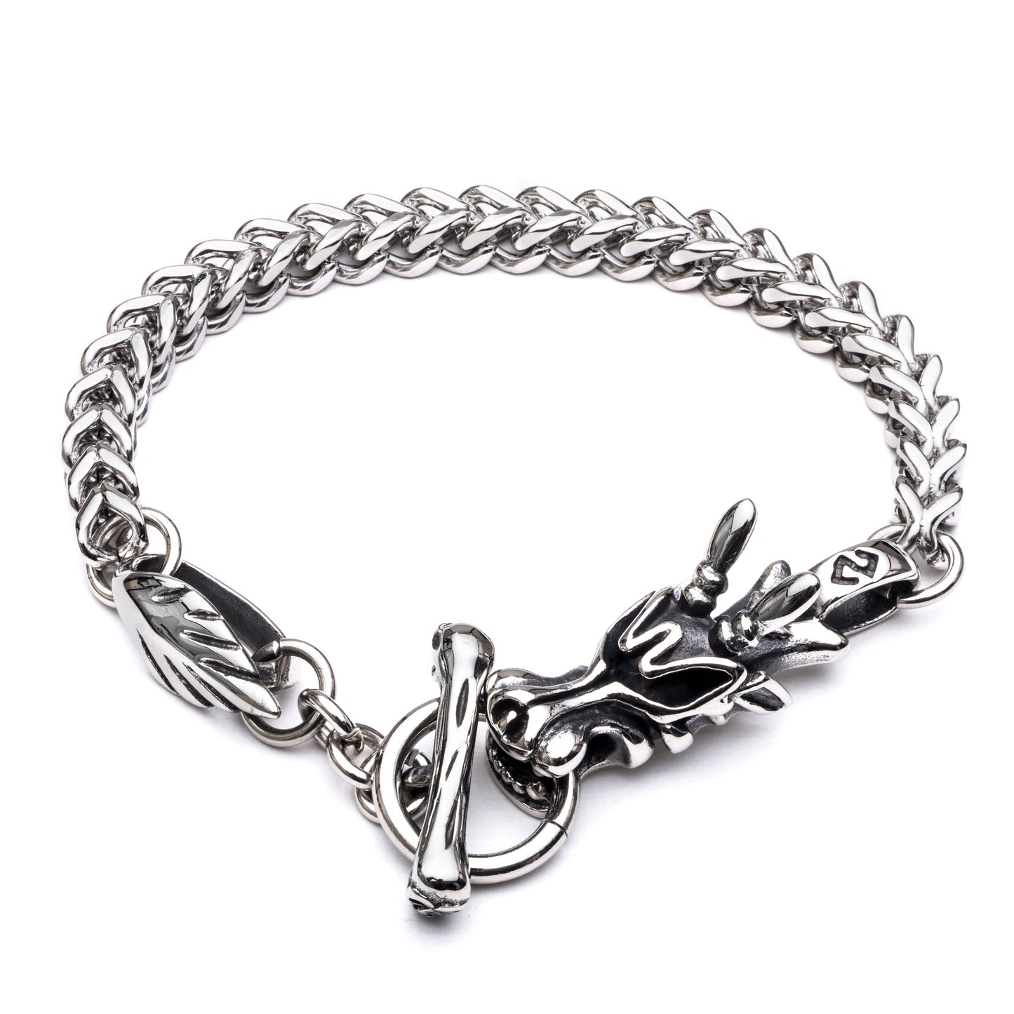 Dragon Head T-Bar Bracelet