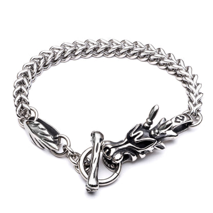 Dragon Head T-Bar Bracelet