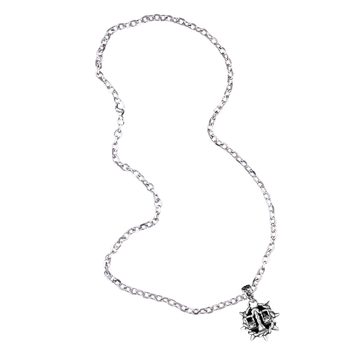 Libra Zodiac Spike Necklace