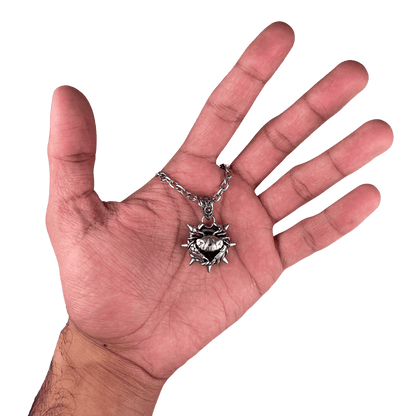 Cancer Zodiac Spike Necklace
