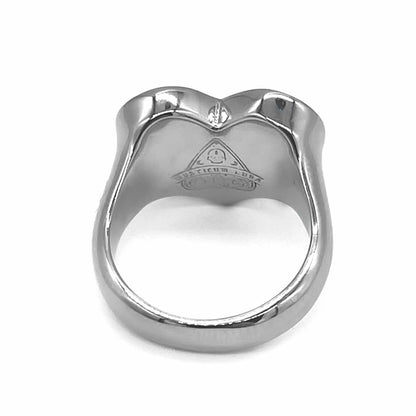 Cobweb Heart Ring