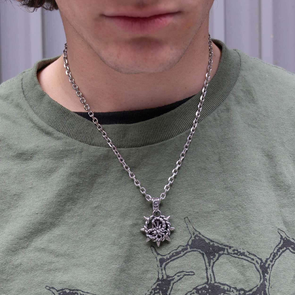 Scorpio Zodiac Spike Necklace