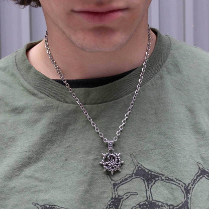 Scorpio Zodiac Spike Necklace