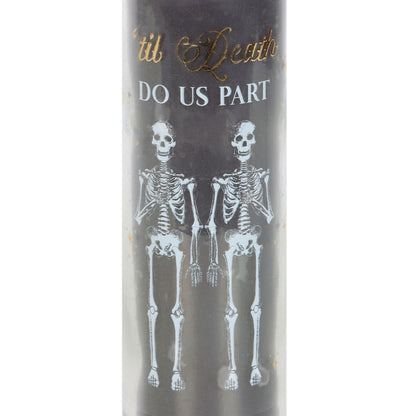 Til Death Gothic Amber Noir Tube Candle