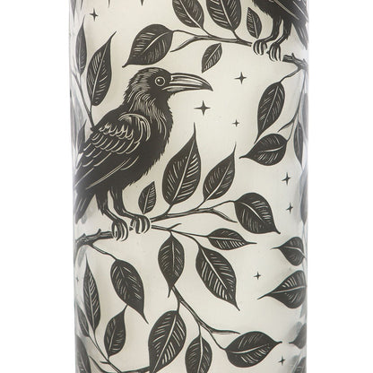 Gothic Raven Deadly Nightshade Tube Candle