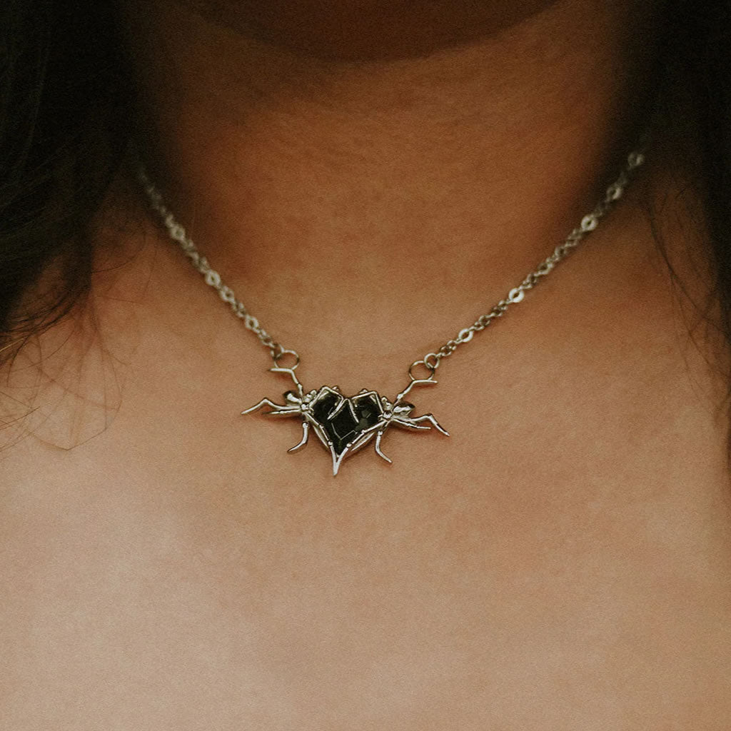 Widowheart Spider Necklace