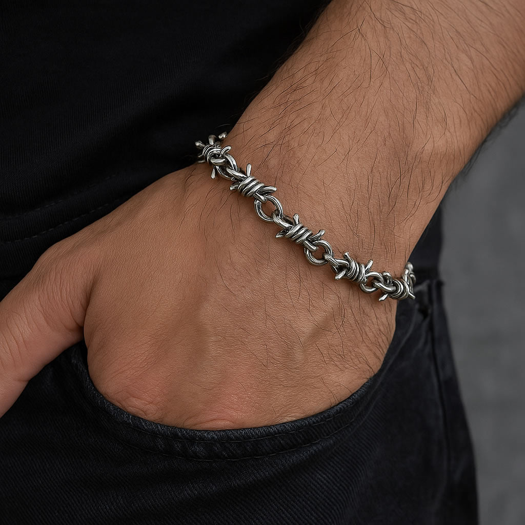 Barbed Wire Bracelet