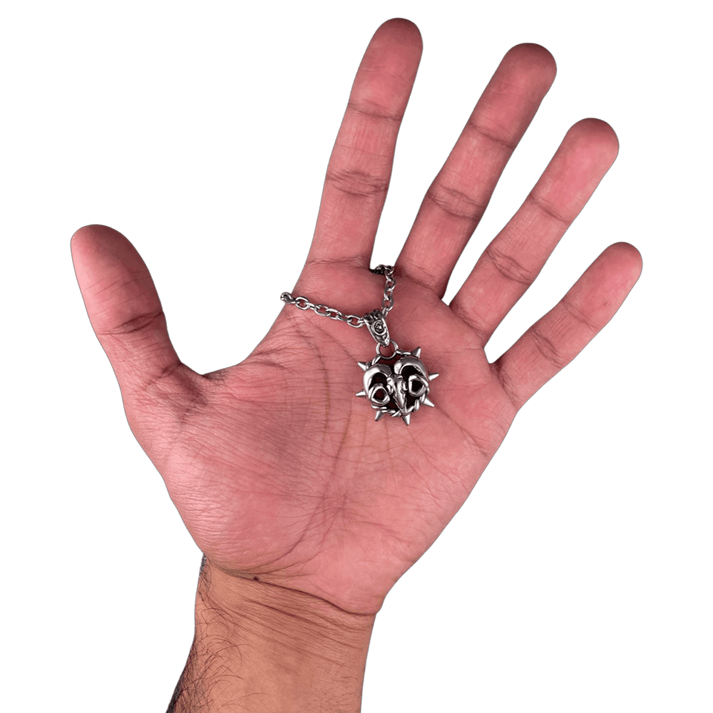 Aries Zodiac Spike Necklace