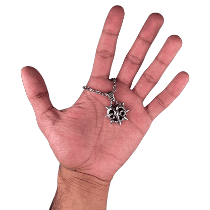 Aries Zodiac Spike Necklace