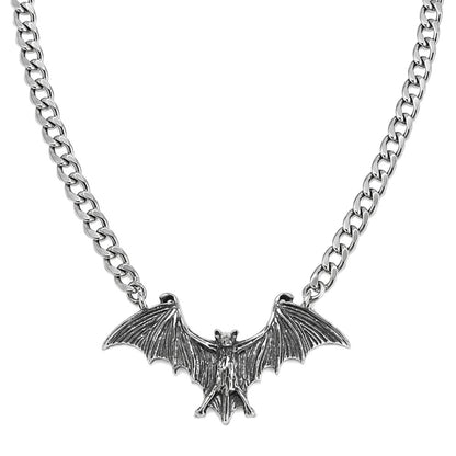 Vampire Bat Chain Choker Necklace