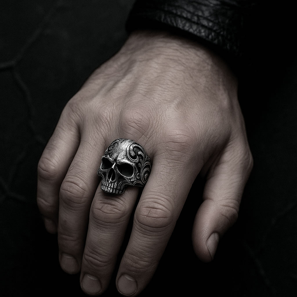 Large Skull Ring