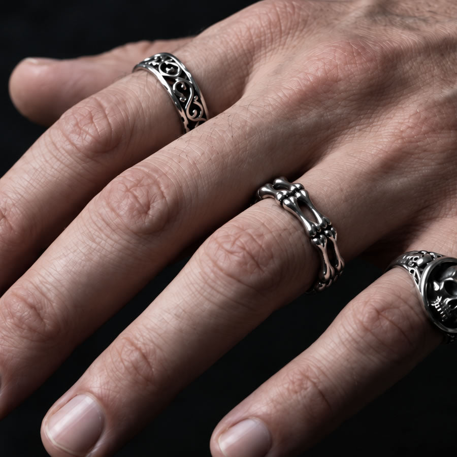 Band of Bones Ring
