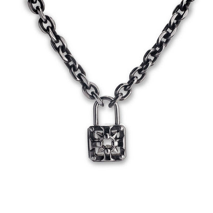 Locked Down Padlock Necklace