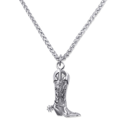 Hoedown Cowboy Boot Necklace