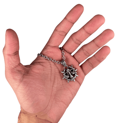 Libra Zodiac Spike Necklace