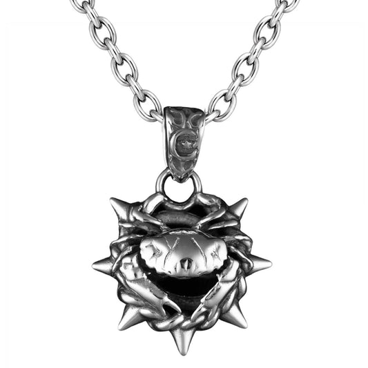 Cancer Zodiac Spike Necklace