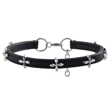Revenant Multi Cross Black Choker