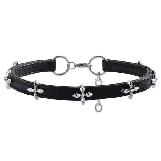 Revenant Multi Cross Black Choker
