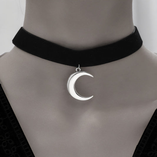 Twilight Moon Choker Necklace