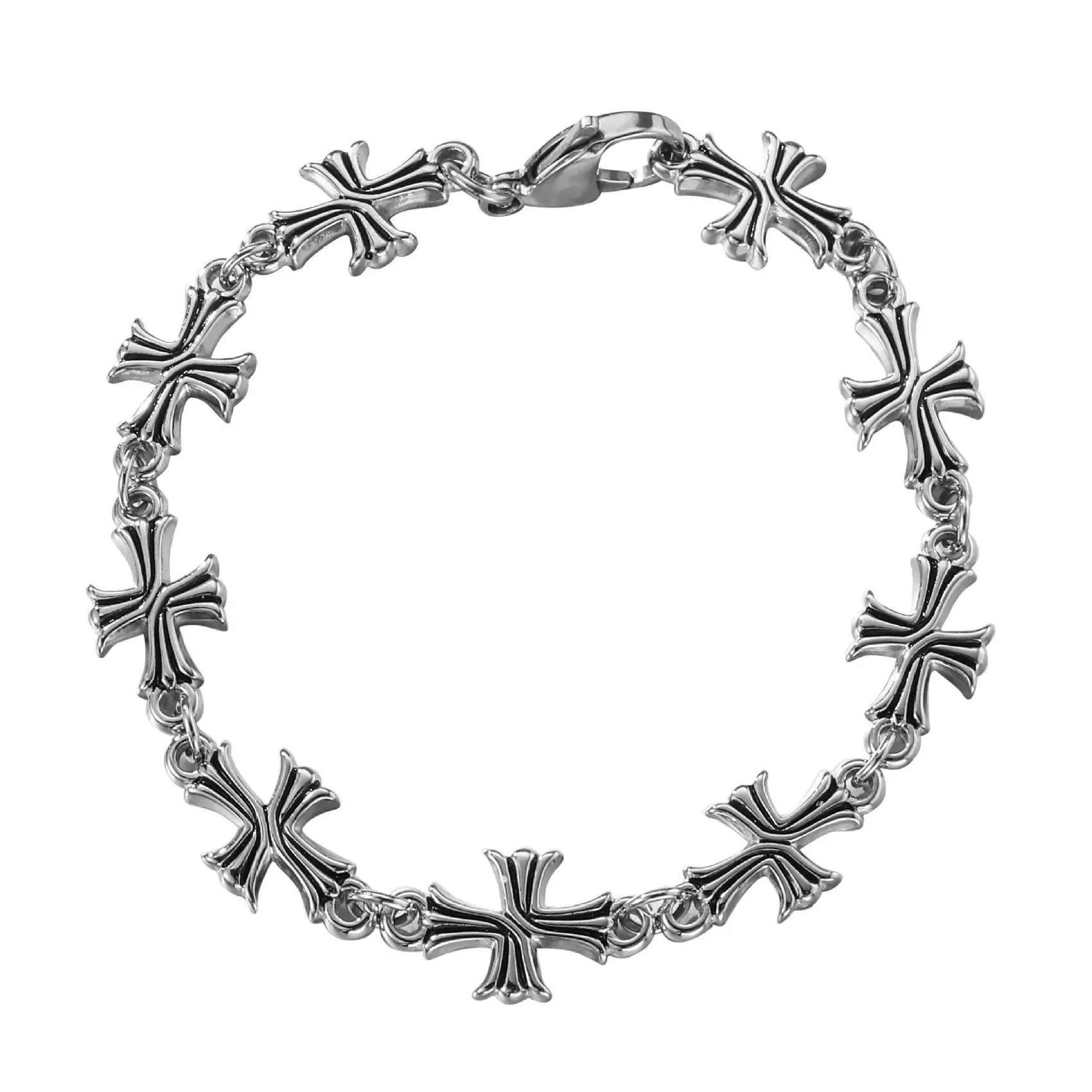 Gothic Cross Veil Bracelet