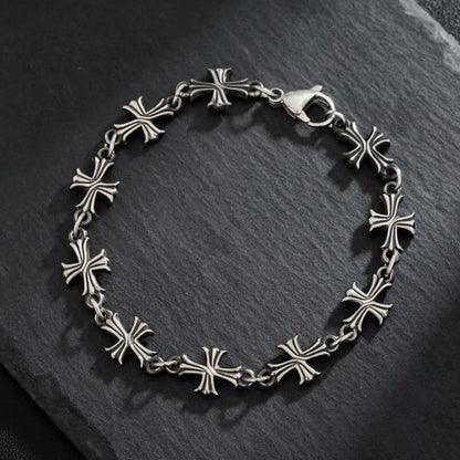 Gothic Cross Veil Bracelet