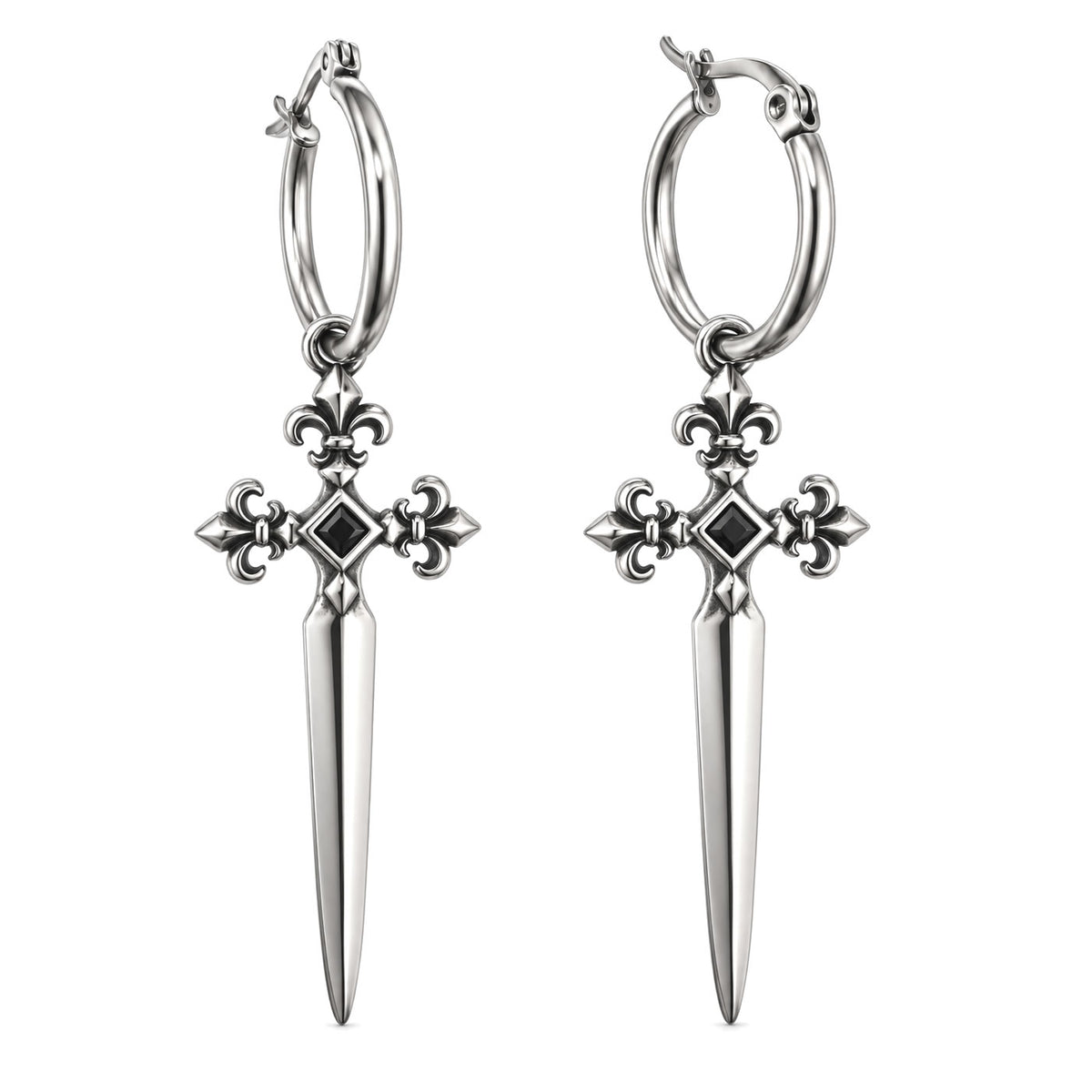 Juliet Dagger Hoop Earrings